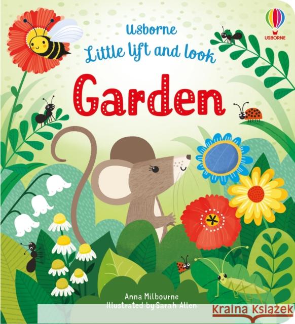 Little Lift and Look Garden Anna Milbourne 9781474945714 Usborne Publishing Ltd - książka