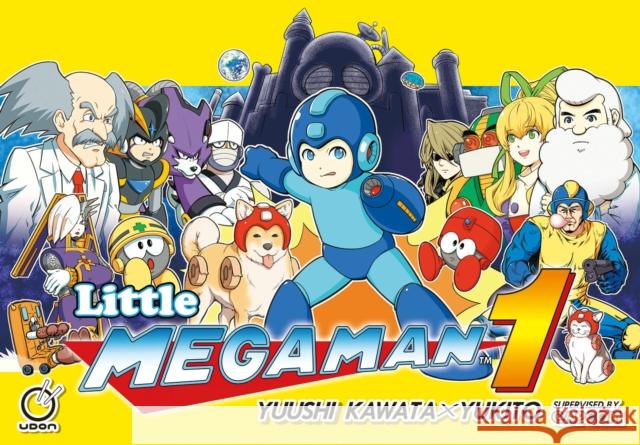 Little Mega Man Volume 1 Yuushi Kawata 9781772943795 Udon Entertainment - książka