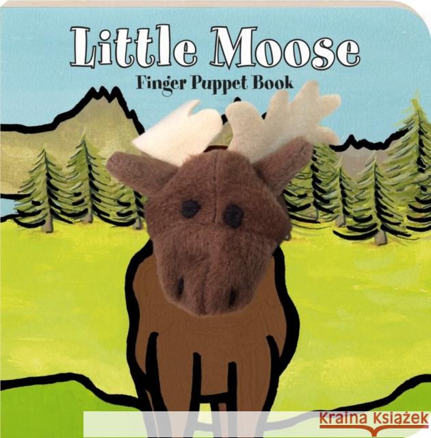 Little Moose: Finger Puppet Book Chronicle Books 9781452142319 Chronicle Books (CA) - książka