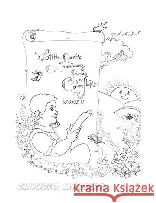 Little Oprah's Imaginary Friends Coloring Book Claudio Madeira 9781645302896 Dorrance Publishing Co. - książka
