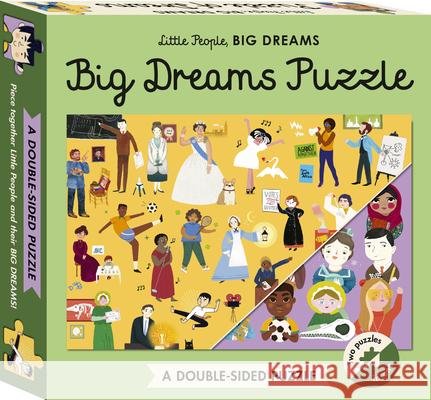 Little People, Big Dreams Puzzle: 100-Piece Double-Sided Puzzle Maria Isabel Sanche 9780711297944 Kaddo - książka