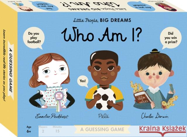 Little People, BIG DREAMS Who Am I? Guessing Game: A Guessing Game Maria Isabel Sanchez Vegara 9780711290310 Quarto Publishing PLC - książka