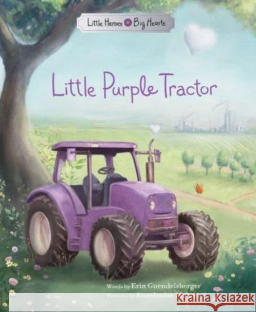 Little Purple Tractor Erin Guendelsberger Annelouise Mahoney 9781728278315 Sourcebooks Wonderland - książka