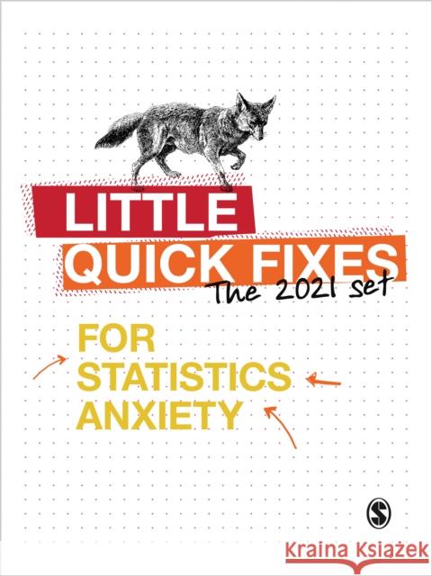 Little Quick Fixes for Statistics Anxiety Set 2021    9781529770421 SAGE Publications Ltd - książka