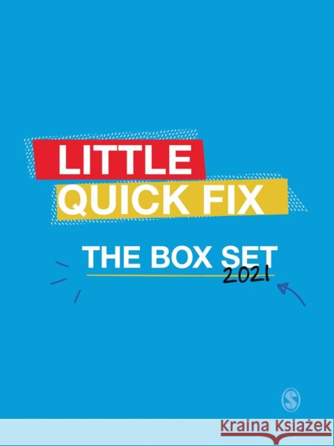 Little Quick Fixes: The Box Set 2021    9781529770414 SAGE Publications Ltd - książka