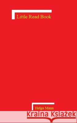 Little Read Book Helga X. Mann 9781986606363 Createspace Independent Publishing Platform - książka