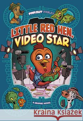 Little Red Hen, Video Star: A Graphic Novel Steve Foxe Otis Frampton 9781515883296 Stone Arch Books - książka
