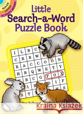 Little Search-a-Word Puzzle Book Nina Barbaresi 9780486264554 Dover Publications - książka