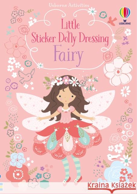 Little Sticker Dolly Dressing Fairy Fiona Watt 9781409597162 Usborne Publishing Ltd - książka