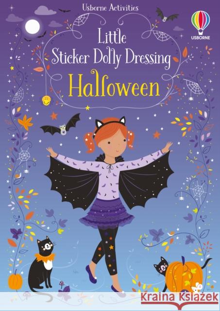 Little Sticker Dolly Dressing Halloween Fiona Watt 9781474950435 Little Sticker Dolly Dressing - książka