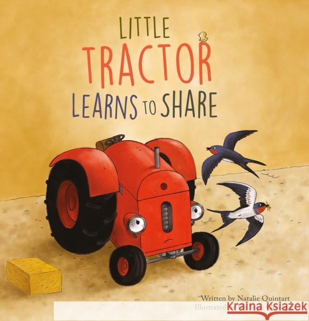 Little Tractor Learns How to Share Natalie Quintart 9798890630056 Clavis - książka