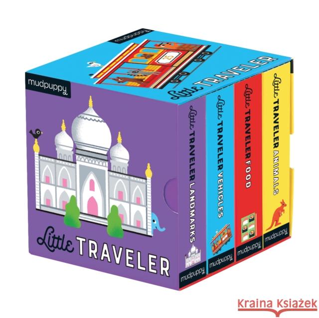 Little Traveler Board Book Set Mudpuppy, Erica Harrison 9780735361058 Galison - książka