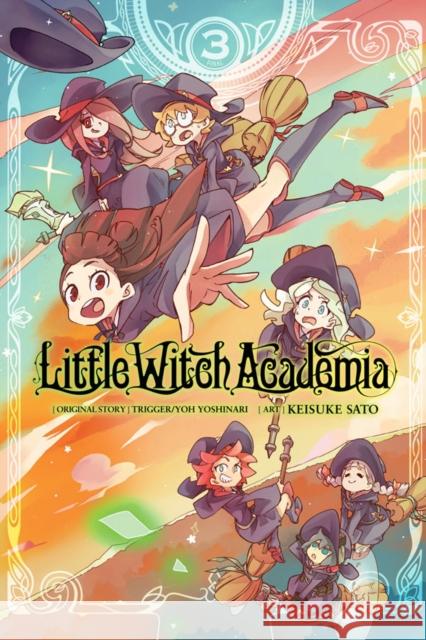 Little Witch Academia, Vol. 3 (manga) TRIGGER 9781975357429 Little, Brown & Company - książka