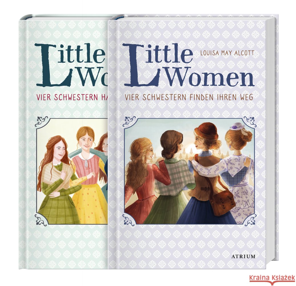 Little Women - Paket Alcott, Louisa May 9783855352364 Atrium Kinderbuch - książka