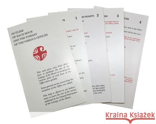 Liturgy of the Hours Inserts  9780899420493 Catholic Book Publishing Company - książka