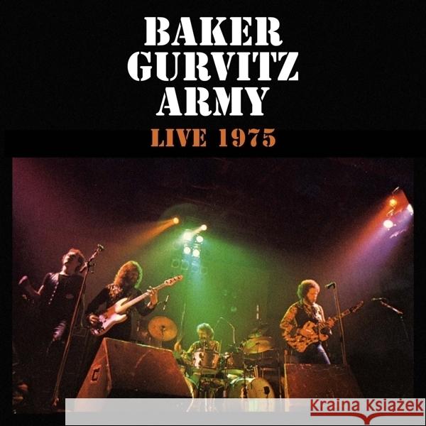 Live 1975 Remastered and expanded CD-Edition, 1 Audio-CD Baker Gurvitz Army 5013929484993 Cherry Red Records - książka