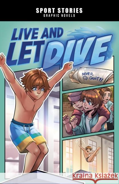 Live and Let Dive Jake Maddox 9781398257641 Capstone Global Library Ltd - książka