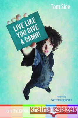 Live Like You Give a Damn!: Join the Changemaking Celebration Tom Sine Walter Brueggemann 9781498206259 Cascade Books - książka