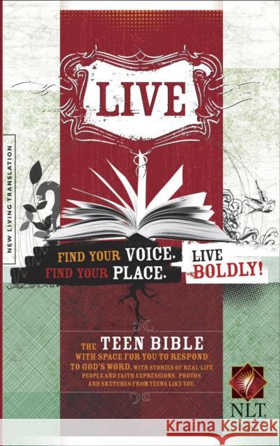 Live NLT Bible  9781414314419 Tyndale House Publishers - książka