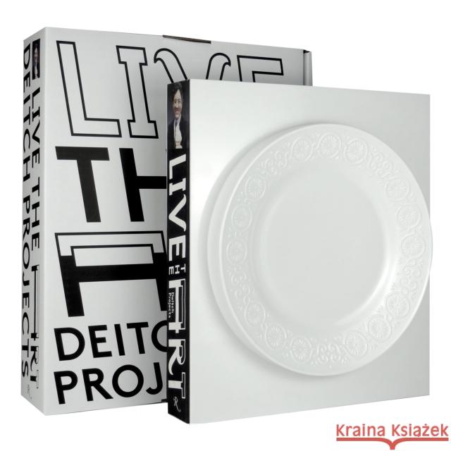 Live the Art Jeffrey Deitch, Stefan Sagmeister 9780847836475 Rizzoli International Publications - książka