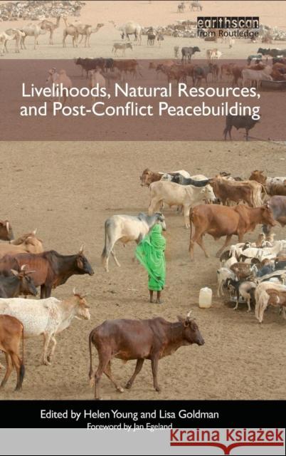 Livelihoods, Natural Resources, and Post-Conflict Peacebuilding Helen Young Lisa Goldman  9781138168503 Taylor and Francis - książka