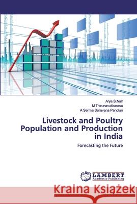 Livestock and Poultry Population and Production in India S. Nair, Arya 9786202555715 LAP Lambert Academic Publishing - książka