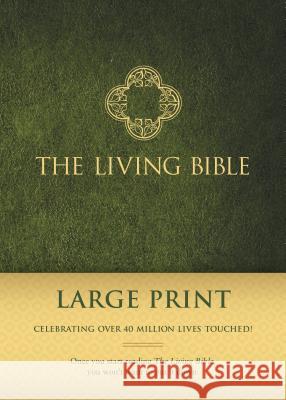 Living Bible Paraphrased-LIV-Large Print  9781414378572 Tyndale House Publishers - książka