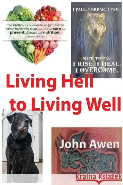 Living Hell to Living Well John Awen 9781916014091 Green Magic Publishing - książka