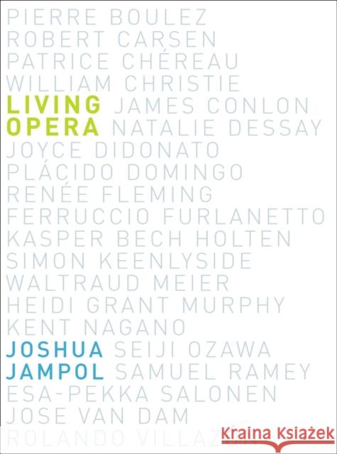 Living Opera Joshua Jampol 9780199896271  - książka