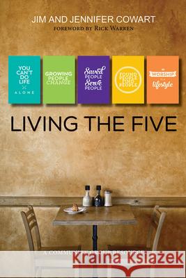Living the Five: Participant and Leader Book Jim Cowart Jennifer Cowart 9781501825095 Abingdon Press - książka