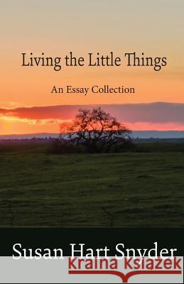 Living the Little Things: An Essay Collection Susan Hart Snyder 9780997422443 Susan Hart Snyder - książka