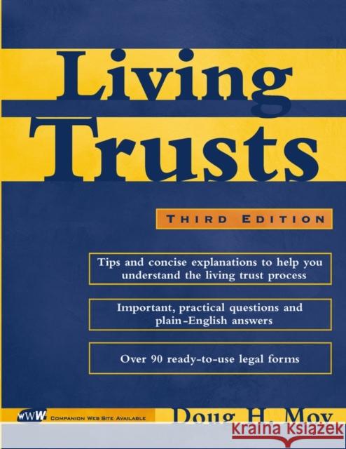 Living Trusts Doug H. Moy 9780471263807 John Wiley & Sons - książka