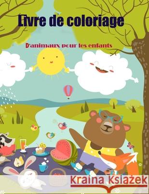 Livre de coloriage d'animaux pour les enfants Deeasy Books 9786442725022 Publisher - książka