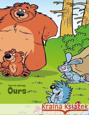 Livre de coloriage Ours 3 & 4 Nick Snels 9781717001528 Createspace Independent Publishing Platform - książka