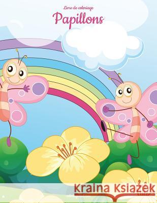 Livre de coloriage Papillons 1 Nick Snels 9781981993802 Createspace Independent Publishing Platform - książka