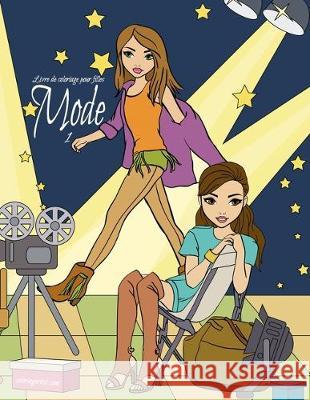 Livre de coloriage pour filles Mode 1 Nick Snels 9781704945064 Independently Published - książka