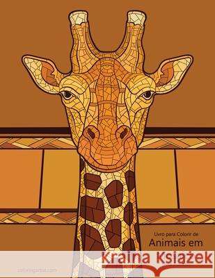 Livro para Colorir de Animais em Mosaico para Adultos Nick Snels 9781674267968 Independently Published - książka