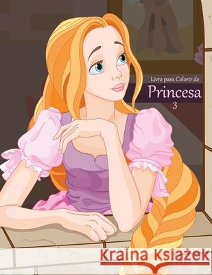 Livro para Colorir de Princesa 3 Nick Snels 9781671038684 Independently Published - książka