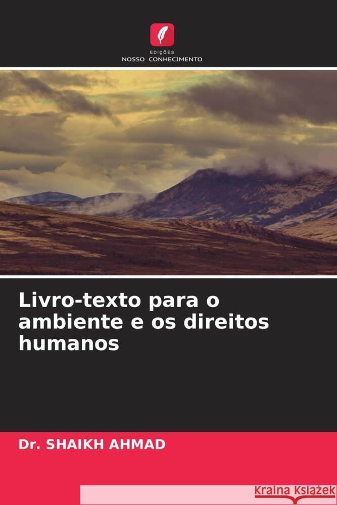 Livro-texto para o ambiente e os direitos humanos AHMAD, Dr. SHAIKH 9786204672885 Edições Nosso Conhecimento - książka