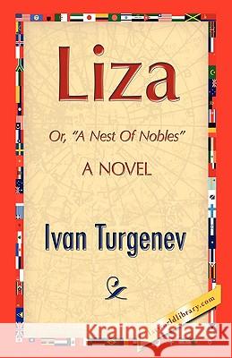 Liza Ivan Turgenev 9781421893433 1st World Library - książka