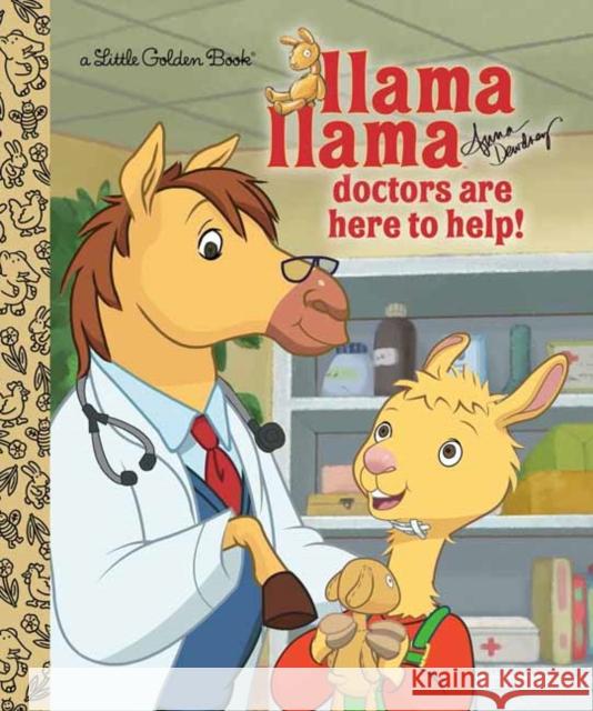 Llama Llama Doctors are Here to Help! Anna Dewdney 9780593426456 Golden Books - książka