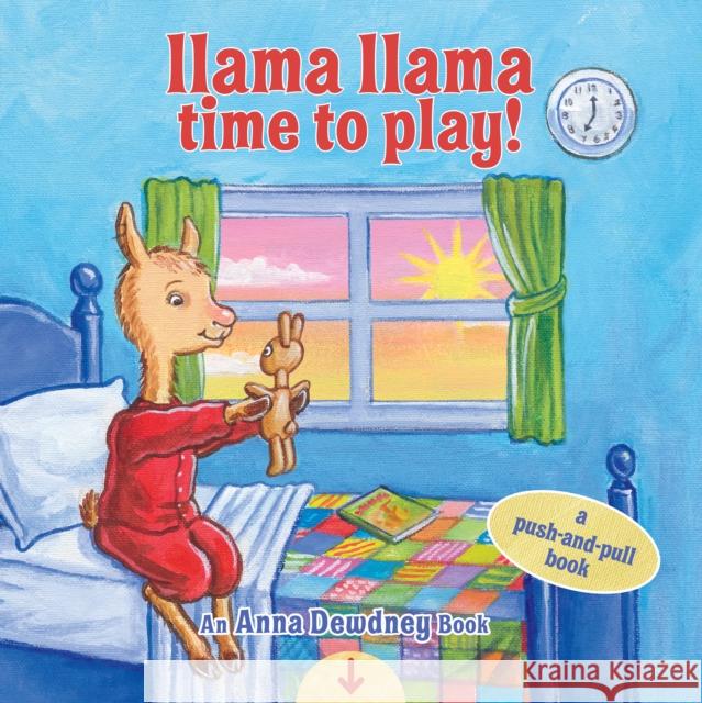 Llama Llama Time to Play: A Push-And-Pull Book Anna Dewdney Jt Morrow 9780593383629 Grosset & Dunlap - książka