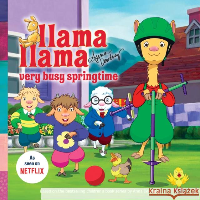 Llama Llama Very Busy Springtime Anna Dewdney 9780593094198 Penguin Young Readers Licenses - książka