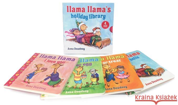 Llama Llama's Holiday Library Anna Dewdney 9780425291825 Viking Books for Young Readers - książka