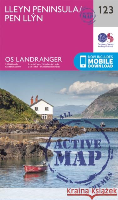 Lleyn Peninsula Ordnance Survey 9780319474464 Ordnance Survey - książka