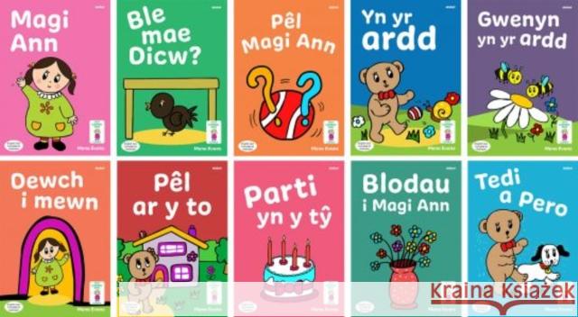 Llyfrau Hwyl Magi Ann – Cam Doli Mena Evans 9781801063487 Atebol Cyfyngedig - książka