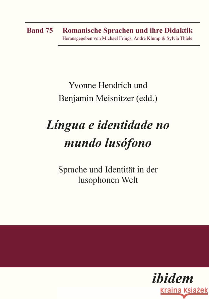 Língua e identidade no mundo lusófono  9783838209784 ibidem - książka