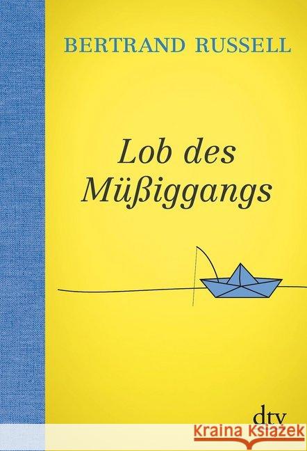 Lob des Müßiggangs Russell, Bertrand 9783423349550 DTV - książka