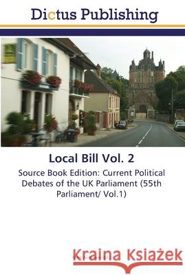 Local Bill Vol. 2 Anderson, Mark 9783845468884 Dictus Publishing - książka