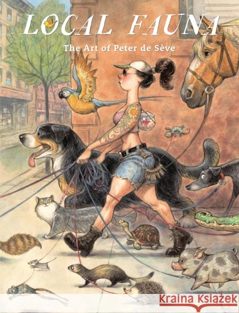 Local Fauna: The Art of Peter de Seve Peter de Seve 9781419768064 Cernunnos - książka